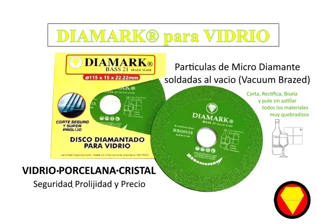 DIAMARK para VIDRIO